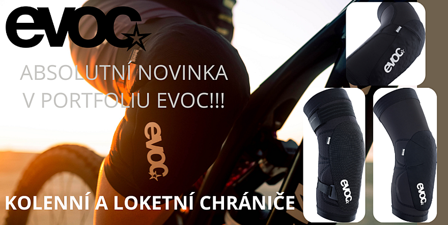 NOVINKA! KOLENÍ A LOKETNÍ CHRÁNIČE EVOC